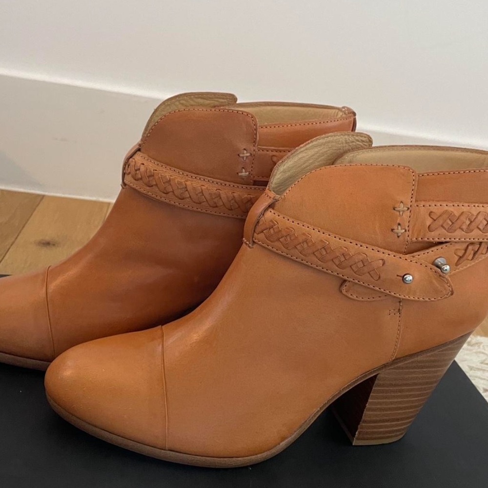 rag & bone Brown Ankle Booties